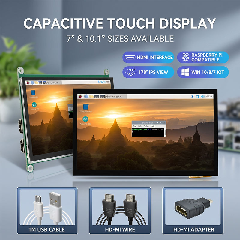 IPS HDMI Touch Display 7 10.1  - Raspberry Pi 10.1 Inch Capacitive Touch Screen Ips review and price