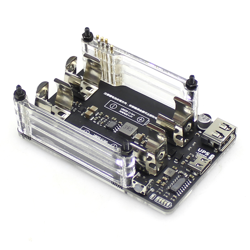 Raspberry Pi 4B 3B+ 3B 5V 3A U - Raspberry Pi Uninterrupted Power Supply Ups 18650 review and price