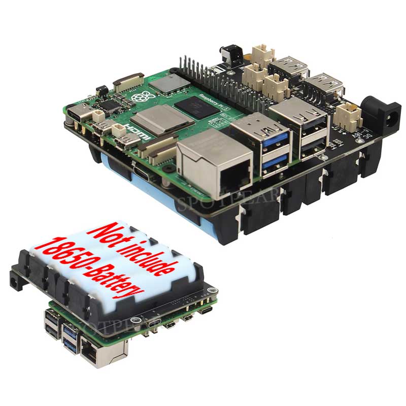 X1202 Raspberry Pi 5 UPS Board - Raspberry Pi Uninterrupted Power Supply Ups 18650 review and price